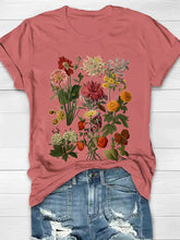 LUELLA | Retro Floral Print T-Shirt-2